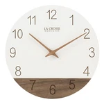 404-3630B La Crosse Clock Co. 12" Mdf Dial Open-faced Sierra Analog Wall. Fixed Price $29.95.