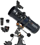Celestron Astromaster 114EQ Newtonian Telescope Fully-coated Glass Optics. Fixed Price $599.99.