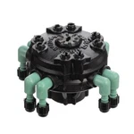 Orbit 67000 8-PORT Plastic Adjustable Drip Flow Manifold 1/2 Fnpt X 1/4 Barb In.. Fixed Price $11.73.