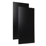 Triton Products Pegboard Wall Organizer Jet Black Wood 1/4 In. Hole (set Of 2). Fixed Price $74.74.