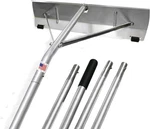 Usa-made Snow Roof Rake With Shingle Saver Rollers (20 Foot). Fixed Price $104.58.