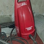 Powerwasher Corded Electric Pressure Red 1300PSI Gun Hose. Fixed Price $28.00.