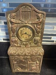No Keyvintage Cast Iron Wagner Beethoven Desk Clock Windup Music Collectible Usa. Fixed Price $40.00.
