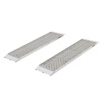 Guardian S-4812-1500-P Dual Runner Shed Ramps With Punch Plate Surface 12". Fixed Price $179.99.