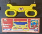 Vintage 1994 Flexible Flyer Trapeze Swing Box Back Yard Set Accessory. Fixed Price $74.74.