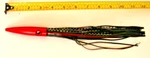 Wahoo 12" High Speed Bullet Head Trolling Fishing Lure Saltwater Dart Red Black. Fixed Price $19.99.