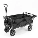 Mac Sports Folding Outdoor Garden Utility Wagon Cart W/ Table, Grey (open Box). Fixed Price $117.59.