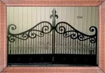 Sale! #1258HD Driveway Gate 14' Wrought Iron Style Cast Steel Metal Security. Fixed Price $8890.00.