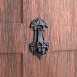 Black Cast Iron Door Knocker For Front 7 1/2" X 4" Renovators Supply. Fixed Price $47.99.