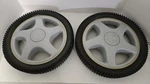 Set Of Oem Craftsman Walk Behind Mower 14" Rear Wheel Pair 151138 532180552. Fixed Price $49.00.
