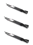 Country Clipper 52" Cut Mulching Mower Blades H-2246, H-2251, Oregon 91-129(3). Fixed Price $75.24.