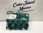 New Gilmour Full Flow Poly 4-WAY Valve Easy Off Connector AY4FF Teal/black. Fixed Price $14.00.