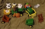 Tomy John Deere Animal Sounds Hayride Tractor - 34908. Fixed Price $16.88.