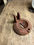 Antique Columbiana Hand Water Well Pump Top Cap Cover Lid Farm Cast Iron Parts. Fixed Price $59.99.