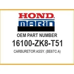 Honda Carburetor (BE67C A) 16100-ZK8-T51 Oem New. Fixed Price $93.50.