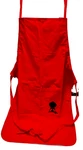 Weber Grilling Apron Os Red Adjustable Tie Pockets Utensil Slats Logo. Fixed Price $15.99.