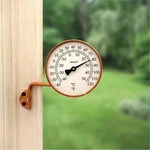 Conant Custom Brass Vermont Dial Thermometer Living Finish Copper. Fixed Price $67.44.