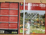 6' X 8' Snap And Grow Silver/clear Diy Greenhouse Kit. Fixed Price $397.40.