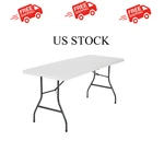 Cosco 6 Foot Premium Folding Table, White Speckle - No Tariffs. Fixed Price $49.47.