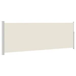 Retractable Side Awning Polyester Outdoor Sun Shade Patio Adjustable Vidaxl. Fixed Price $105.99.