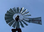 8FT Aermotor Windmill, A-702, Complete Unit From Pump Rod & Mast Up. Fixed Price $2550.00.