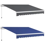 Outsunny 13'X8' Retractable Patio Awning/sun Shade For Outdoor. Fixed Price $219.99.