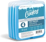 Coolers By 4 Slim Ice Packs, Quick Freeze Space Saving Reusable. Fixed Price $18.78.