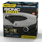 Bionic Steel Metal Garden Hose - Heavy Duty 304 Stainless Lifetime. Fixed Price $59.99.