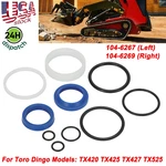 For Toro Dingo TX420 425 TX427 Lift Cylinder Rebuild Kit 104-6268 Seal & O-ring. Fixed Price $67.99.