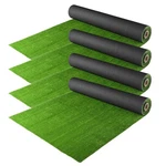 Artificial Grass Turf Roll 65'X5' Large Backyard Faux Decor Fake Lawn 4 Pack. Fixed Price $1650.90.