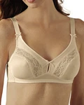 Collections Etc 2-PACK By Plusform Keyhole Bra 40A. Fixed Price $38.68.