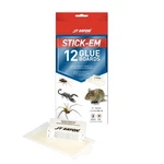 Jt Eaton Stick-em 198-12 Mouse & Insect Glue Trap, Traps, White. Fixed Price $21.03.