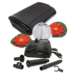 Koolatron Gallon Pond Kit With Lighting, Black, (KSPK-270SL). Fixed Price $235.88.