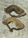 Pair John Deere 5 Sickle Mower Clamps Z1200-H. Fixed Price $99.99.