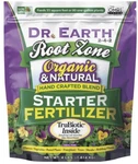 4 Lb Dr Earth 701P Organic Starter & Transplant Fertilizer Root Zone. Fixed Price $144.93.