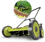 MJ502M Reel Mower W/ 8.5-GALLON, 9-POSITION Height Adjustment, Foam Grip, Compac. Fixed Price $261.99.