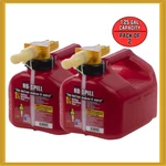 No-spill 1.25-GALLON Gas Can Red With Viewstripe (2 Pack) New. Fixed Price $48.99.