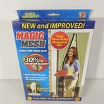 Magic Mesh Screen Door Magnetic New And Improved. Fixed Price $9.27.