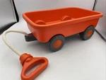 Green Toys Play Wagon, 100% Recycled 14" X 10" With Pull Handle Kids. Fixed Price $40.00.