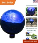 Sunnydaze 10-INCH Handblown Mirrored Glass Gazing Ball Reflective Outdoor G.... Fixed Price $95.99.