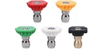 Nozzle Tips 5 Pack Yard Force YF1600A1 Psi Pressure Washer. Fixed Price $16.99.
