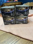Hampton Bay Solar Led Deck Lights Brushed Nickel & Black (2-PACK). Fixed Price $24.99.