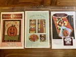 Halloween Fall Patterns X3 Mr Jack Candy Corn Pieces Garden Pumpkin Table Runner. Fixed Price $11.00.