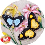 Spoontiques Butterfly Garden Stepping Stone. Fixed Price $34.99.