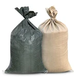 Sandbaggy Sandbags For Flooding - No Tie String 14" X 26", Empty. Fixed Price $54.00.