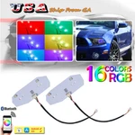 2013-2014 Ford Mustang Rgbw Led Halo Drl Board Headlight Bluetooth Control. Fixed Price $54.99.