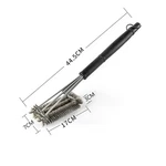 1 Pc Bbq Grill Brush & Scraper Stainless Steel Barbecue Cleaning Tool New. Fixed Price $19.49.