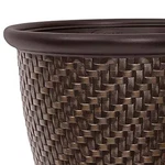 Suncast 1807J4 TRV174255 18" X 16.5" Resin Planter-lightweight Contemporary Flow. Fixed Price $62.37.