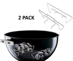 17" Fire Grate Charcoal Rail Replacement For 22" Weber 7441 7402 Grills. Fixed Price $37.95.