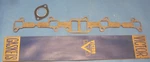 New Exhaust Manifold Gasket Set 1960-1968 Ford Products With 144 170 Engine. Fixed Price $17.00.